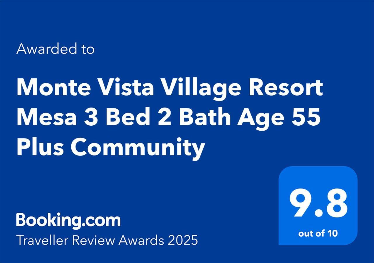 Monte Vista Village Resort Mesa 3 Bed 2 Bath Age 55 Plus Community Exterior foto